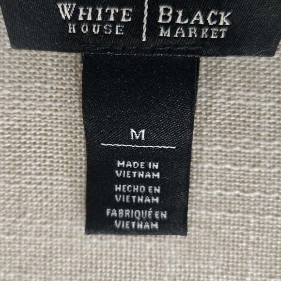 White House Black Market - Leopard Print Tank Top - (M) - Picture 3 of 4